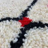 Handmade Moroccan Berber rug 253 X 153 CM