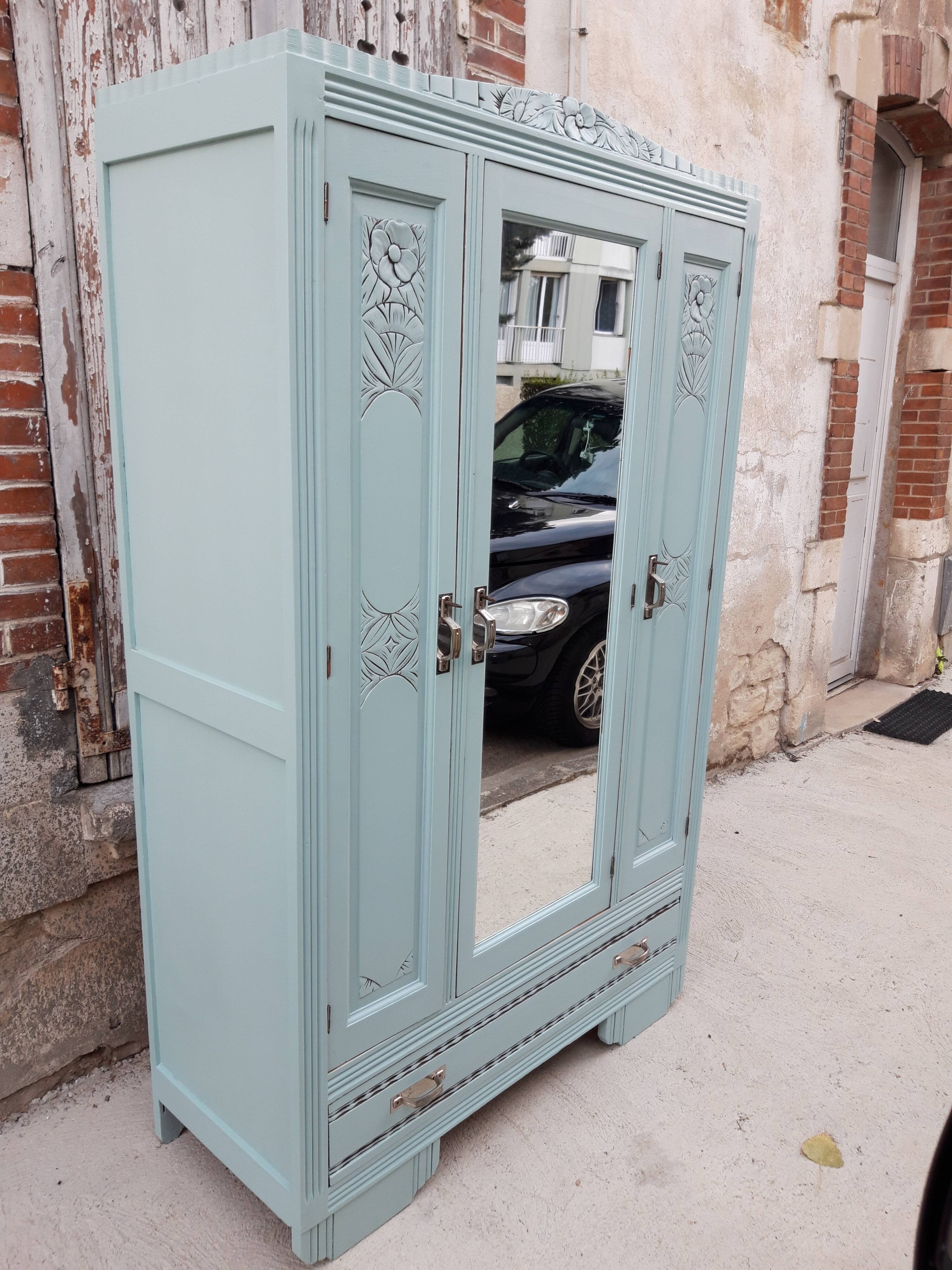 Parisian art deco wardrobe