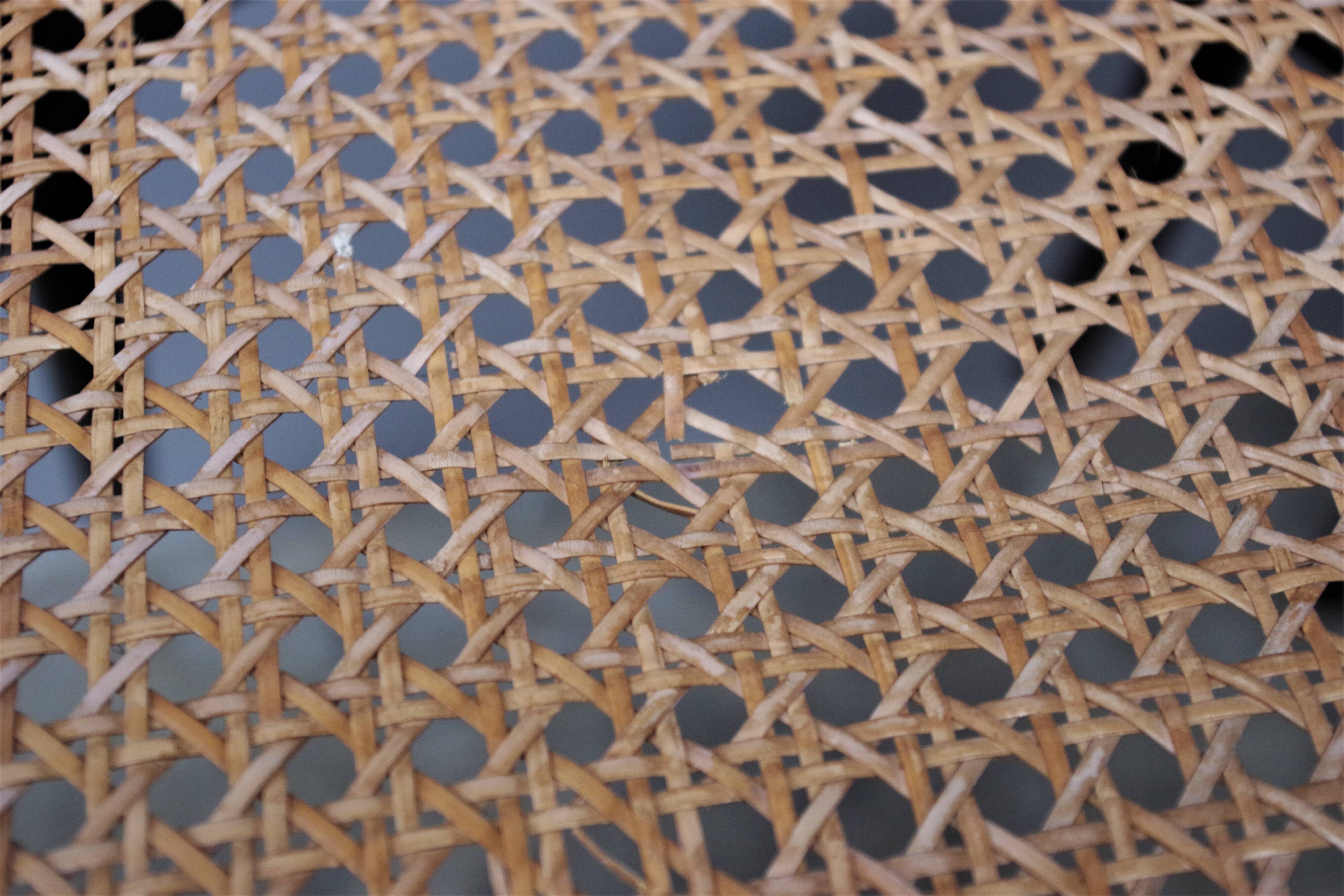 Chairs in bent beech and vienna straw, 1980