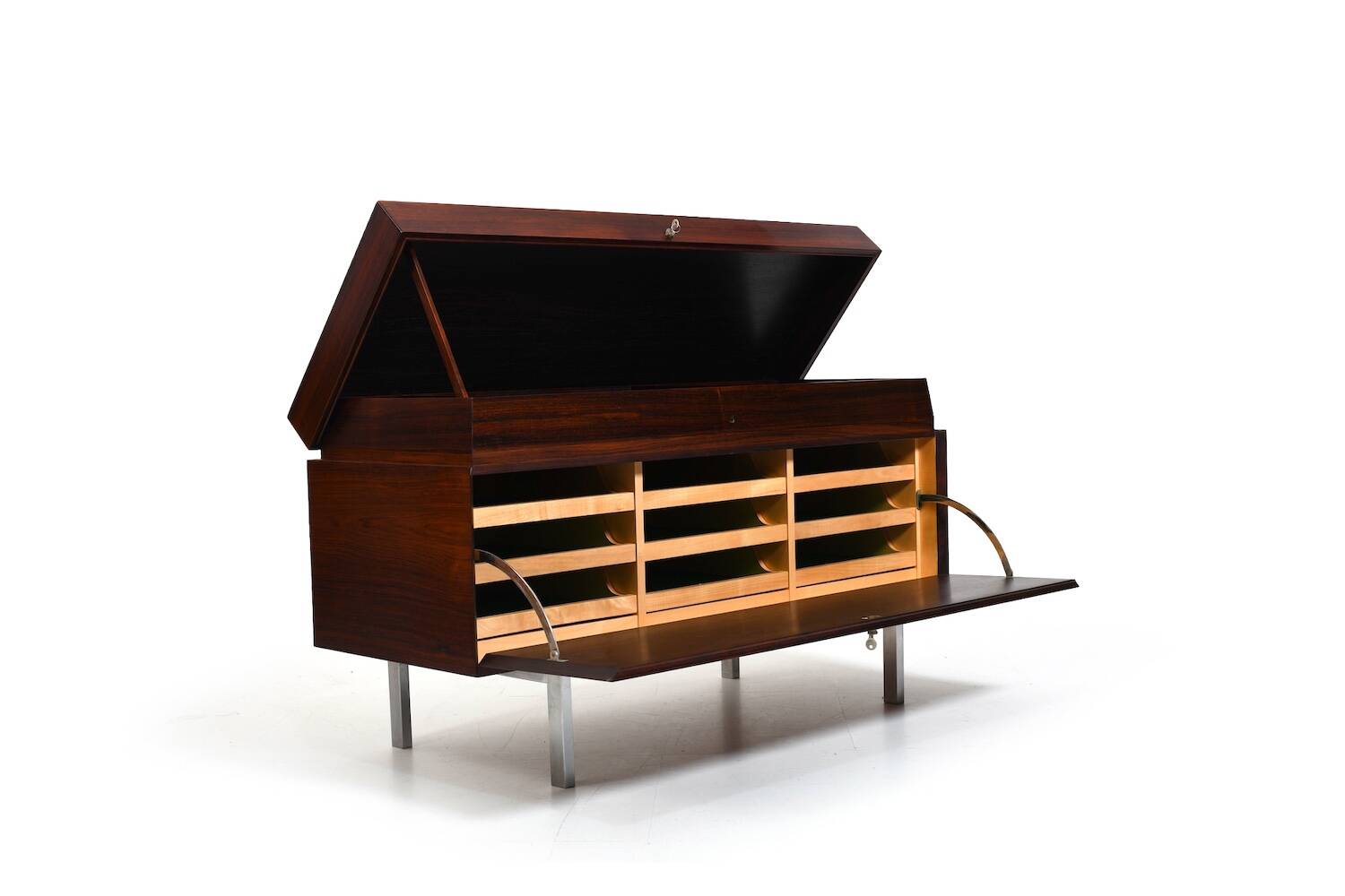 Rare Sideboard by John Mortensen for Helge Sibast 1961