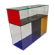 Mondrian style vase