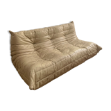 Sofa bench 3 places Togo by Michel Ducaroy edition Ligne Roset vintage