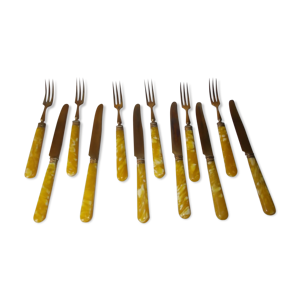coffret dessert vermeil