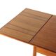 Rectangular Danish Extendable Dining Table 'Ahrus'  mid centuty modern teak
