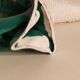 Pair of bookends from the 50s in green glazed ceramic