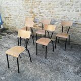 Vintage school chairs