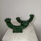 Pair of ceramic candlesticks from the 1940s by Bonome.