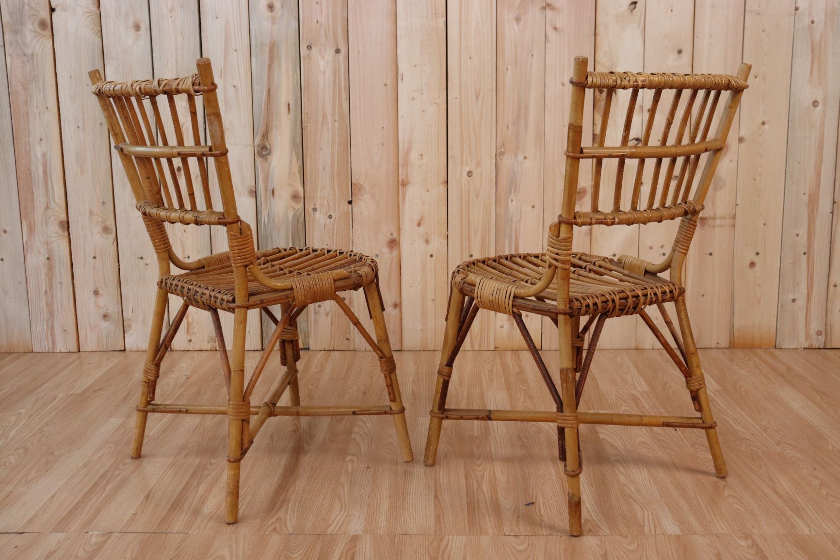 Rattan chairs