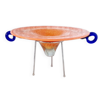 Vase ou centre de table en verre La Mediterránea