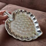 Set of 2 small original stainless steel dishes