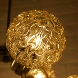 H. Tynell style amber globe chandelier