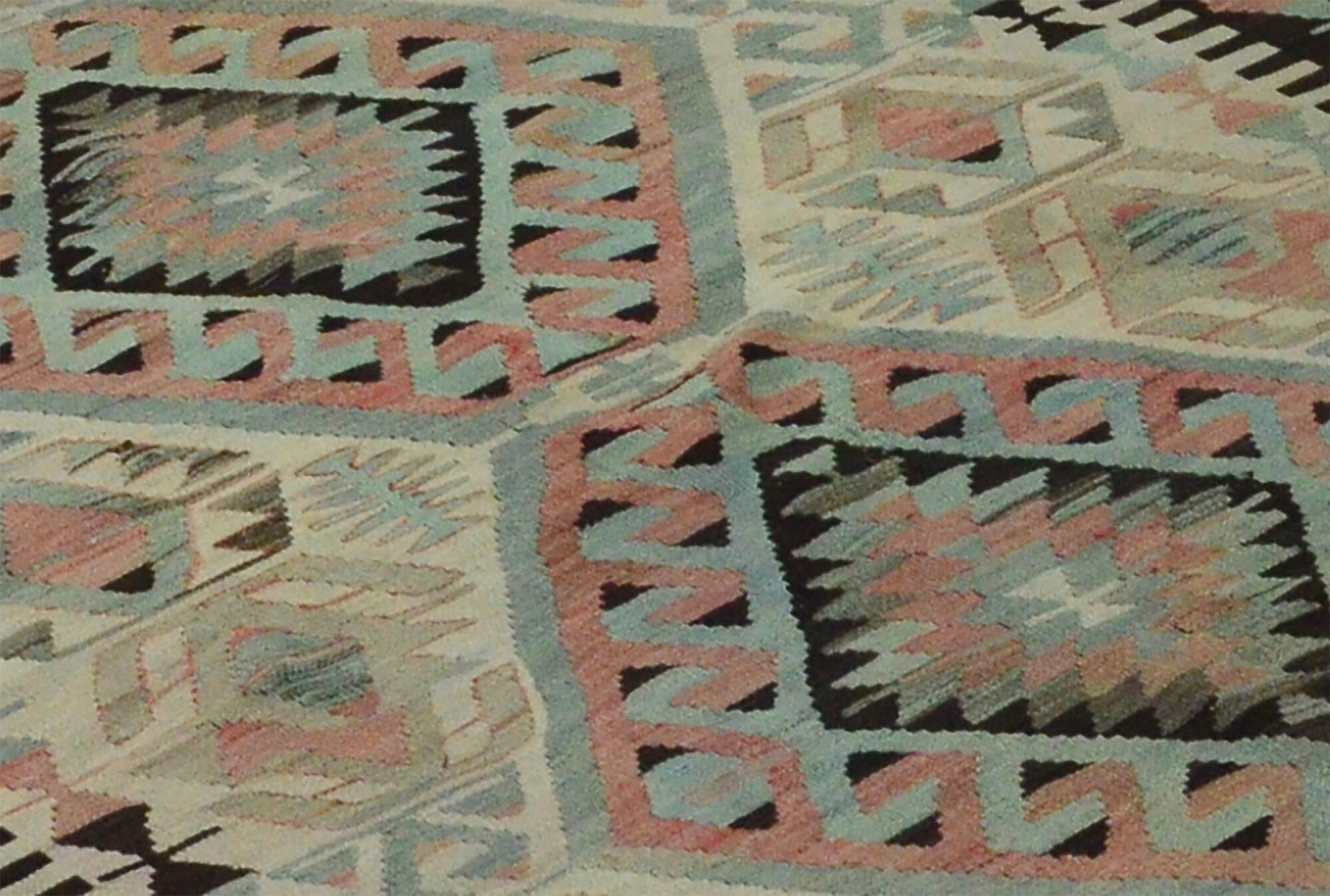 Anatolian handmade kilim rug 291 cm x 150 cm