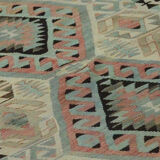 Anatolian handmade kilim rug 291 cm x 150 cm