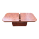 Table basse cocktail loupe d'orme