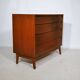 Mid Century Chest of Drawers in Teak, 1960s