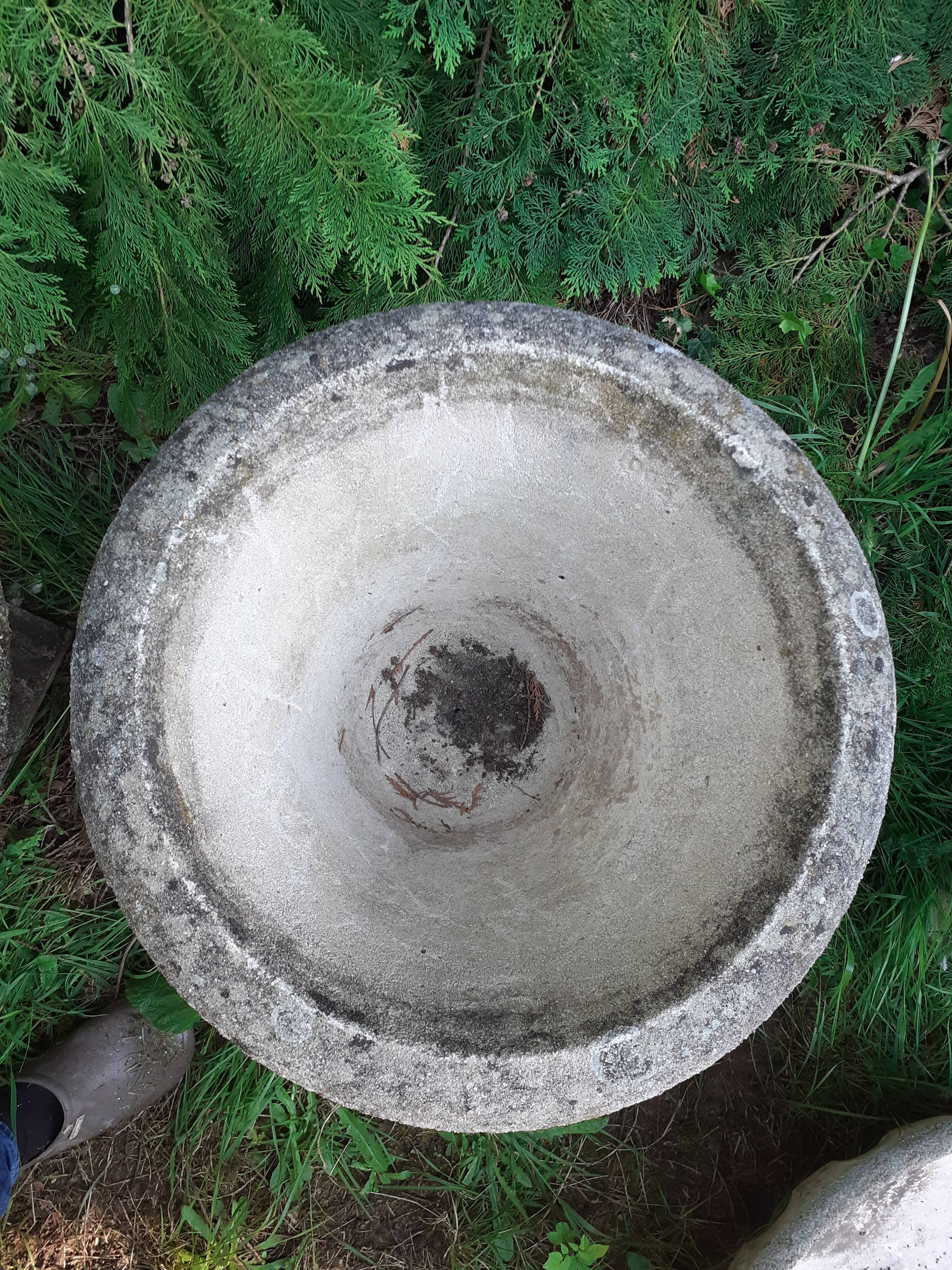 Pair of stone planter medicis