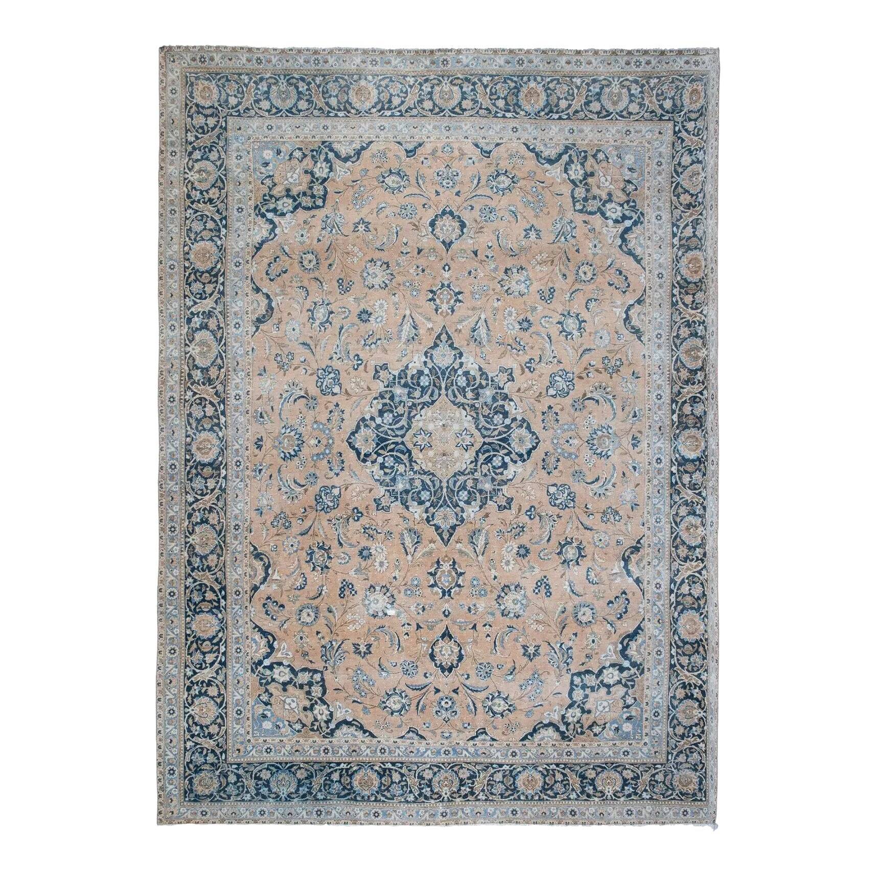 Vintage Turkish rug handmade 312x420 cm