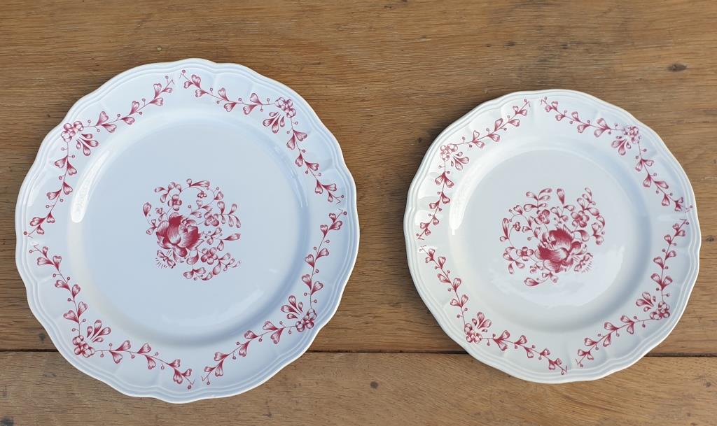 Pair plates Brighton Salins