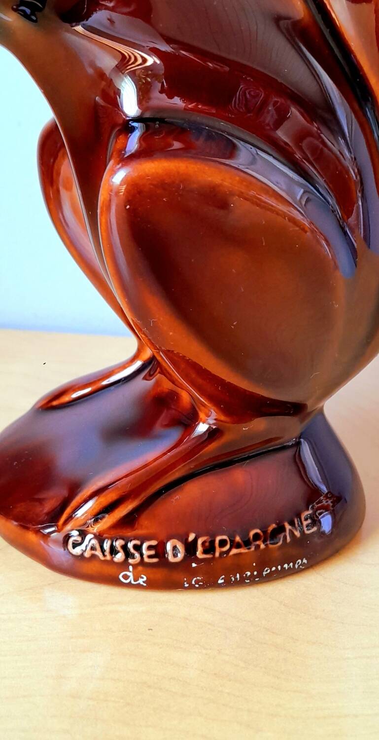 Advertising piggy bank squirrel savings bank