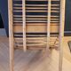 Vintage bamboo and rattan wall shelf