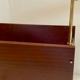 Magazine racks with claw feet by Maison Jansen