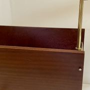 Magazine racks with claw feet by Maison Jansen