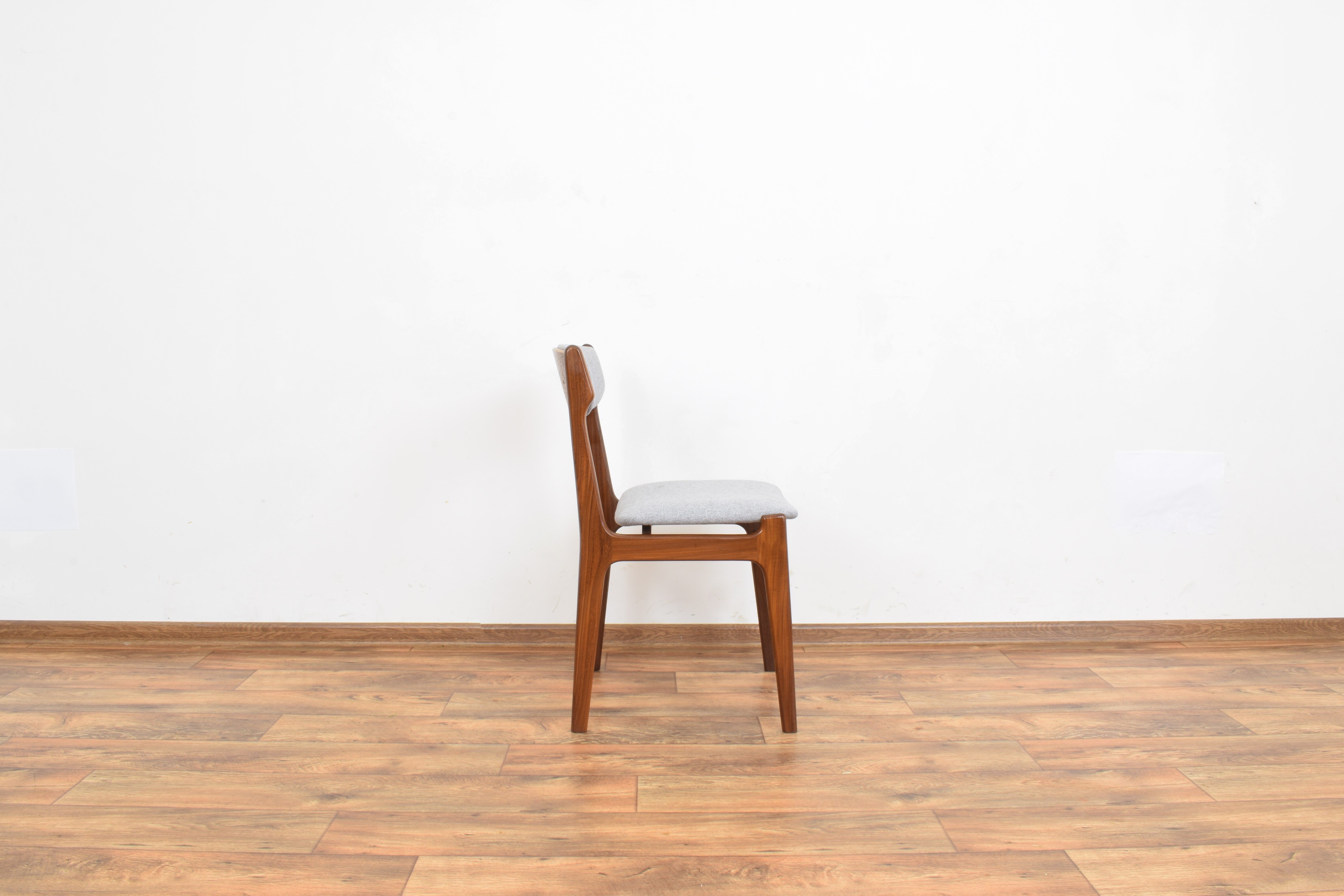 Danish Teak Dining Chairs by Erik Buch, Set of 4