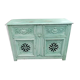 Buffet in painted and patinated mahogany wood dating from the late nineteenth century