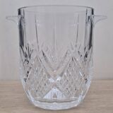 Chiseled crystal champagne bucket
