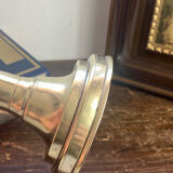 Push candle holder in brass