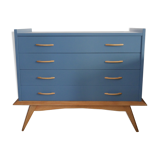 Dresser compass feet, deep blue