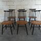 Lot of chairs Fanett Tapiovaara 60