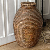"bourgne" in braided straw