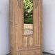 Armoire parisienne art déco bois brut