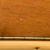 Armoire rotin et pieds compas 1960