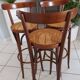 Lot 3 stools of Bar Bistrot vintage 1970s