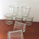 Lot of 7 old BVB jam pots