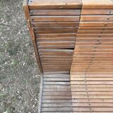 Old double-sided bench