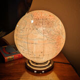 Art deco globe with light