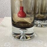 Set of 8 Gral Germany glasses design Roland Posch model Las Palmas
