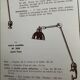 Old industrial wall light "Grass Ravel" No. 204 semi-fixed