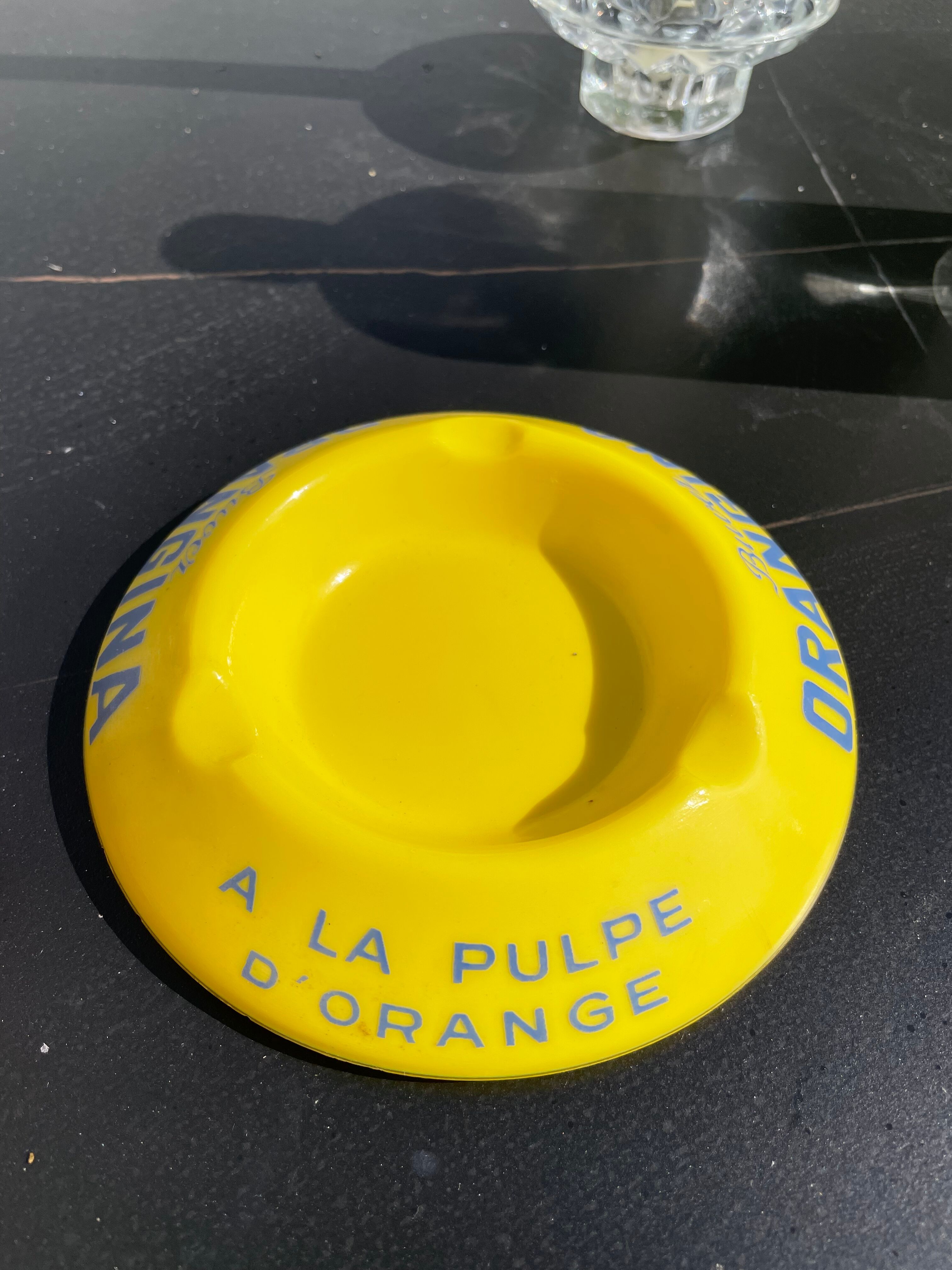 Orangina Ashtray