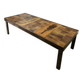 Table basse vintage Roger Capron