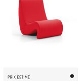 VITRA armchair Amoebe model