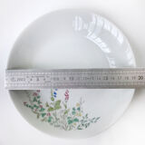 Set of 8 hollow plates in Bavarian porcelain