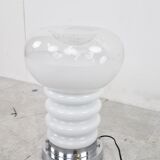 Vintage murano glass table lamp by Carlo Nason, 1970s