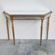 Deknudt mirrored console table and matching octagonal mirror, Belgium, 1980s