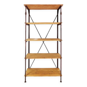 Étagère en bois et