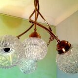 Modernist chandelier ceiling light design from the 50s/60s