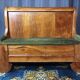 Louis Philippe bench in walnut